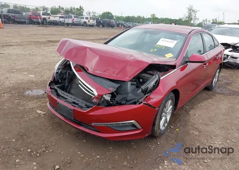 2015 Hyundai Sonata Se from USA, damaged, VIN 5NPE24AF9FH010533